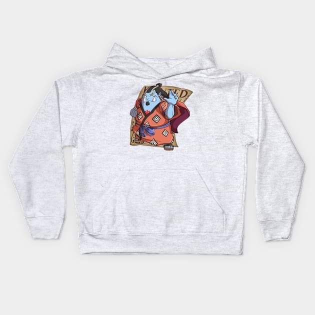 Wanted Jinbe Kids Hoodie by Hayde